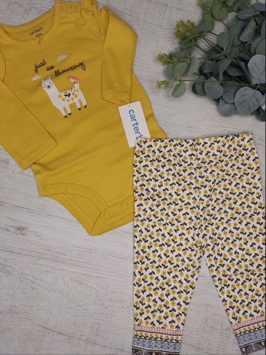 Набір для дівчинки, боді і лосинки, 80,74,62, 68