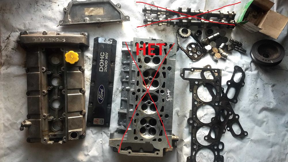 Двигун по запчастинах N3A на Ford Scorpio II  2.0 16V. ГБЦ - нема.