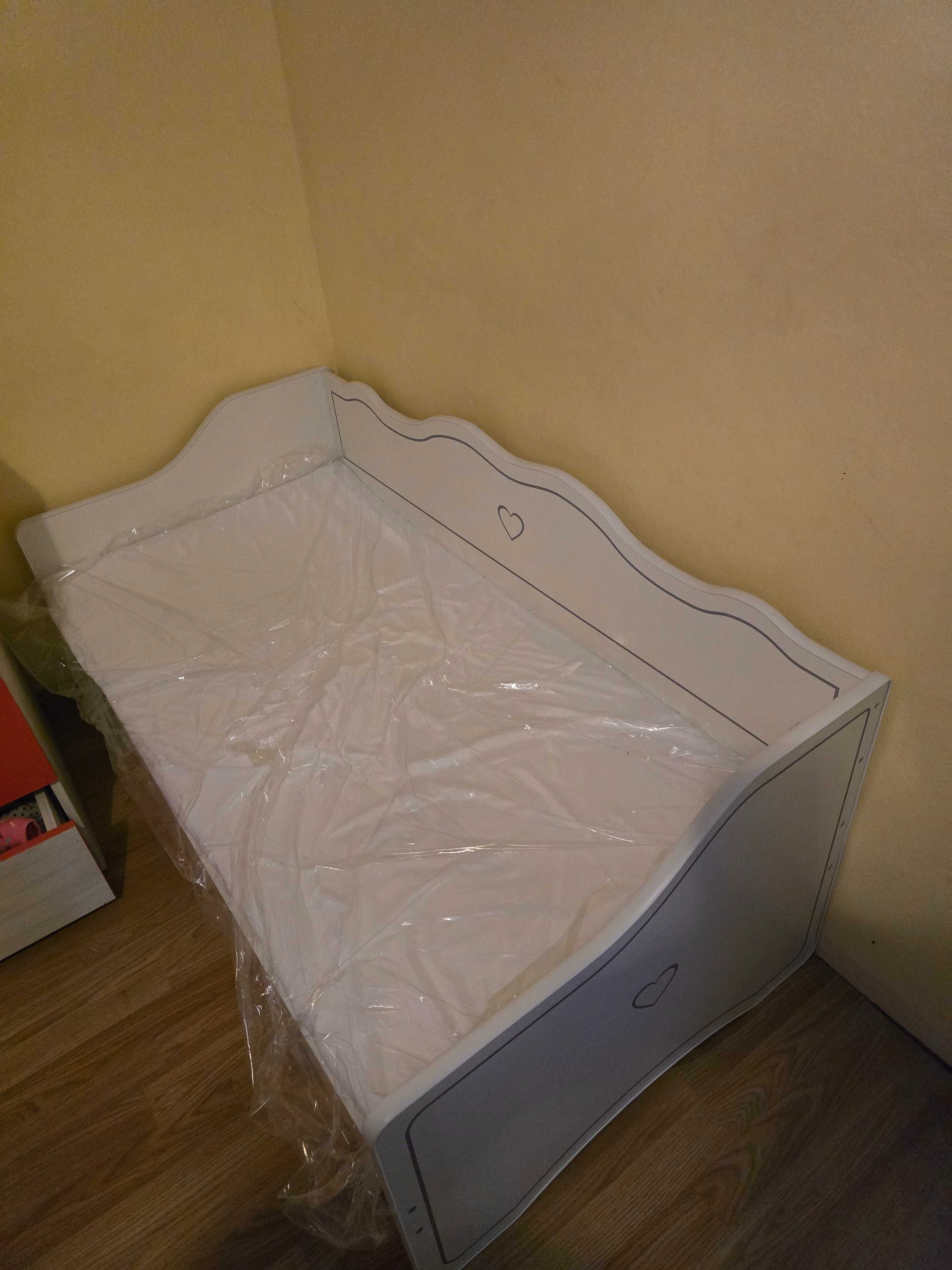 Łóżko dla dziewczynki 140/70