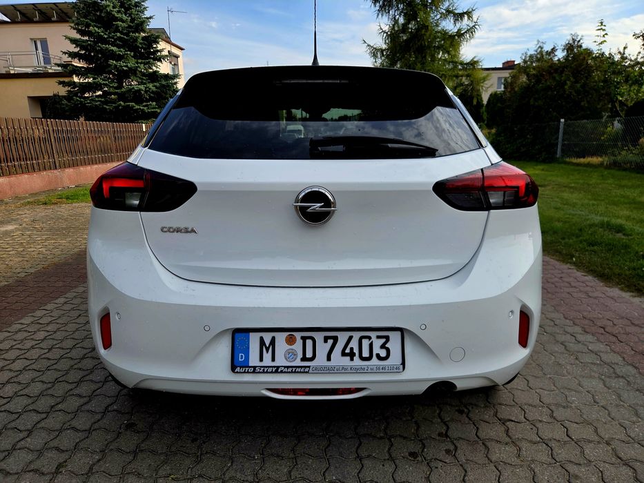 Opel Corsa F 1.2 Benzyna 2021 rok Bardzo bogata wersja