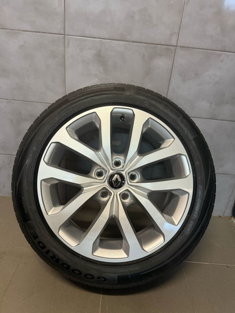 NOWE Koła 17"5x114.3 opony Lato nowe Renault KADJAR Captur Megane