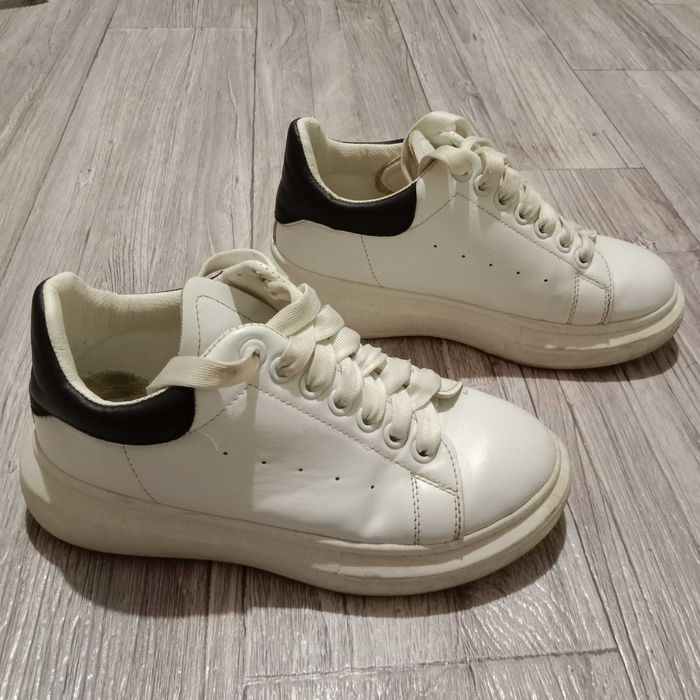 Кроссовки кеды женские белые 37 размер