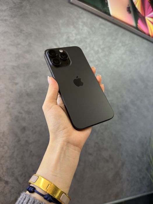 Used IPHONE 15Pro Max 512 Black Titanium Neverlock Костюшка,5 igrand
