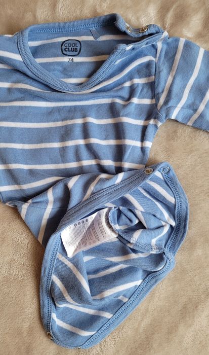 3x body z długim rękawem 74 Cool Club Smyk, Pepco