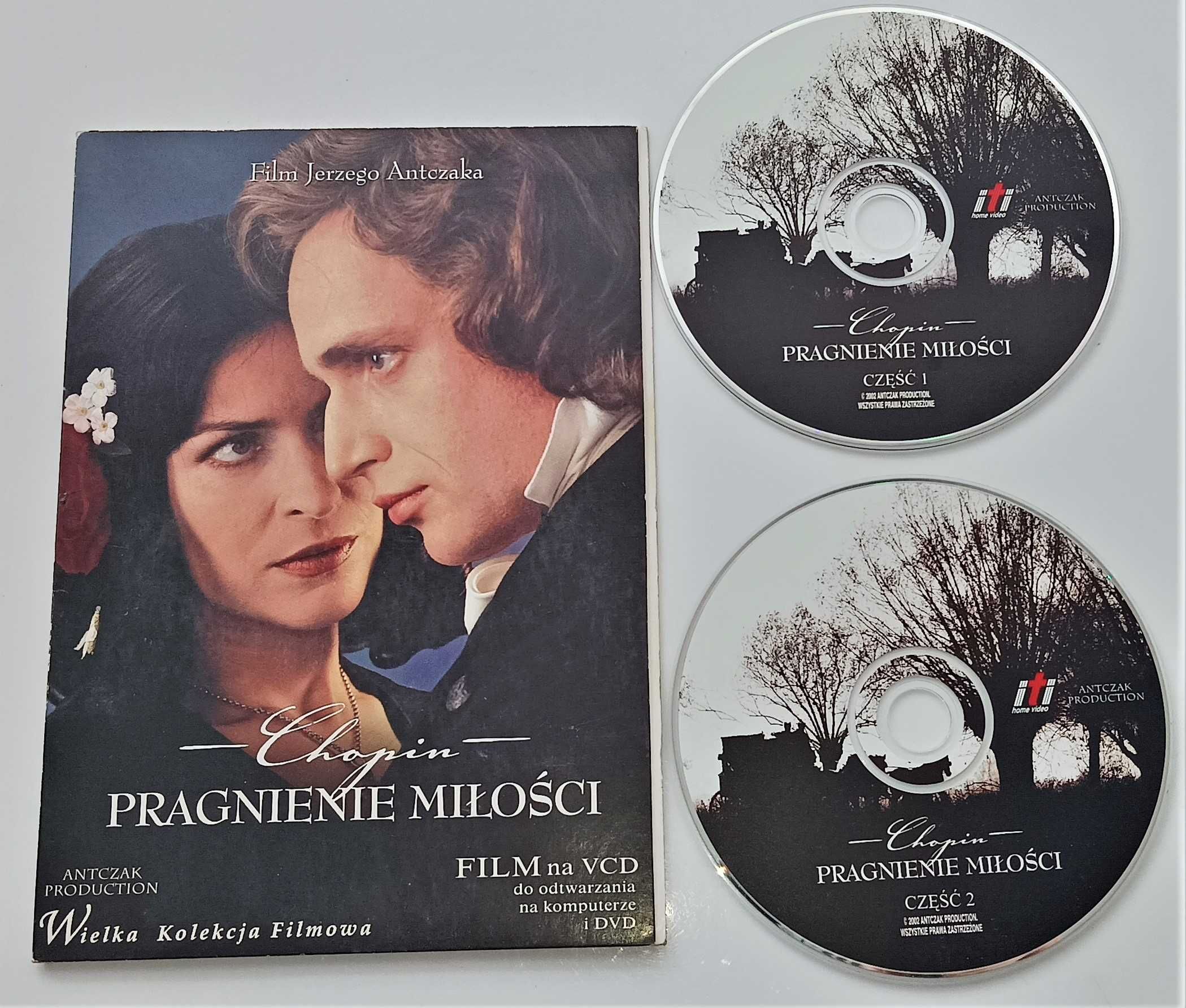 Chopin Pragnienie Miłości Jerzy Antczak 2 x płyta VCD