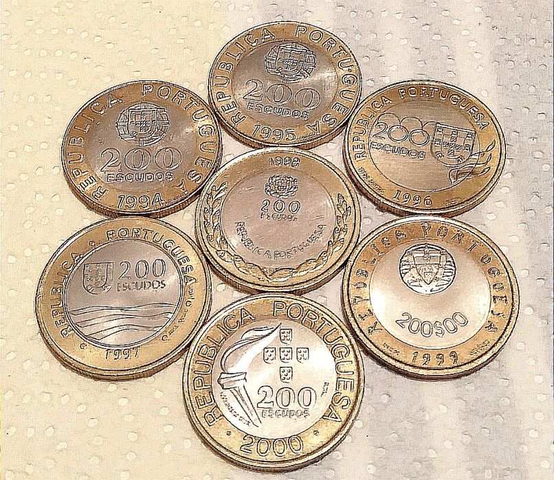 Moedas de 200 escudos
