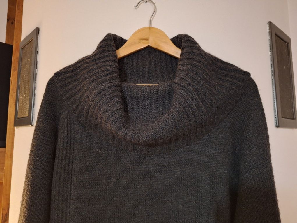 Sweter Marks & Spencer rozm. 16 z dodatkiem wełny i moheru