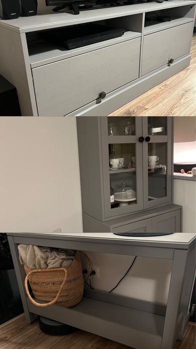 Zestaw mebli IKEA HAVSTA szafka RTV