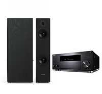 Onkyo TX RZ840 + Pylon Saphire 25 Black Ash + Akcesoria