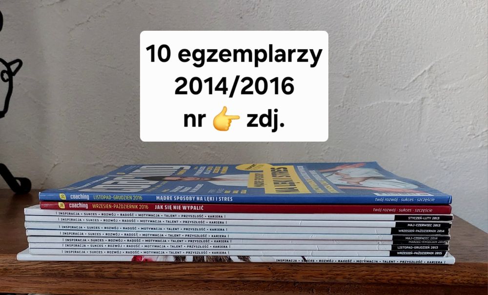 Coaching. Numery archiwalne.