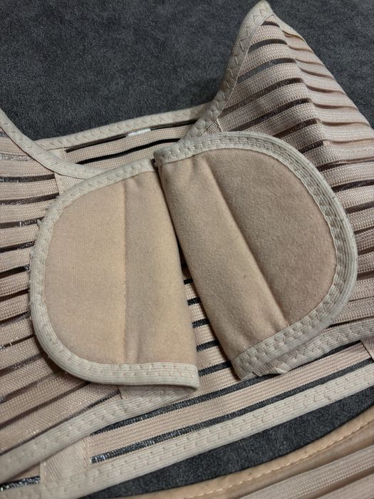 Бандаж для беременных 4в1 до и послеродовой бежевый м размер