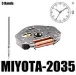 Mechanizm zegarka japoński, kwarcowy Miyota 2035