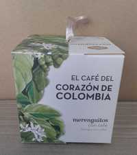 CAFE QUINDIO Bezy kawowe z kawą z Kolumbii 50g Merenguitos w pudełku