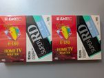 Видеокасеты VHS новые запечатаные EMTEC