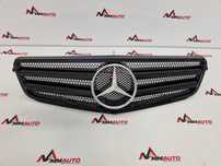 Grelha Frontal Mercedes C W204 AMG 2 Lâminas Preta