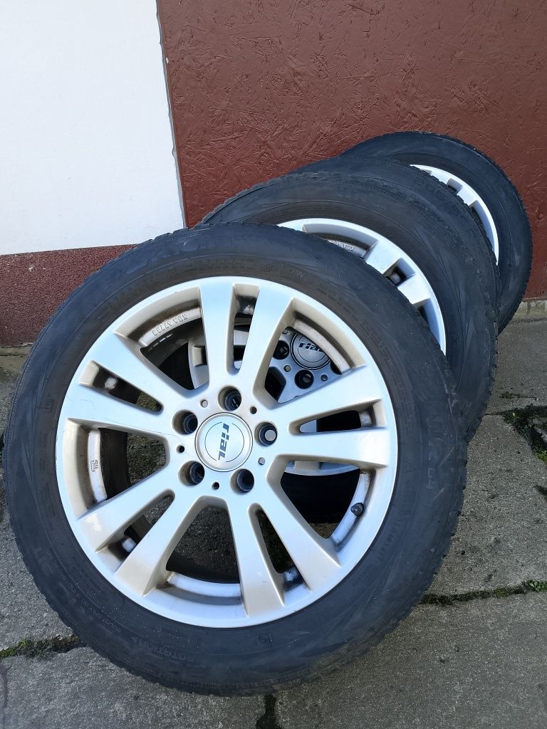 Felgi koła R16 5x112  opony NOKIAN 205/55/R16 2021 rok