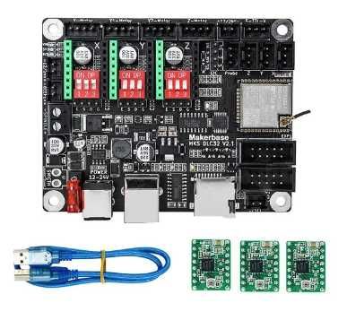 controladora CNC  laser , MKS DLC32 ESP32, controlador WiFi, LCD, TS35