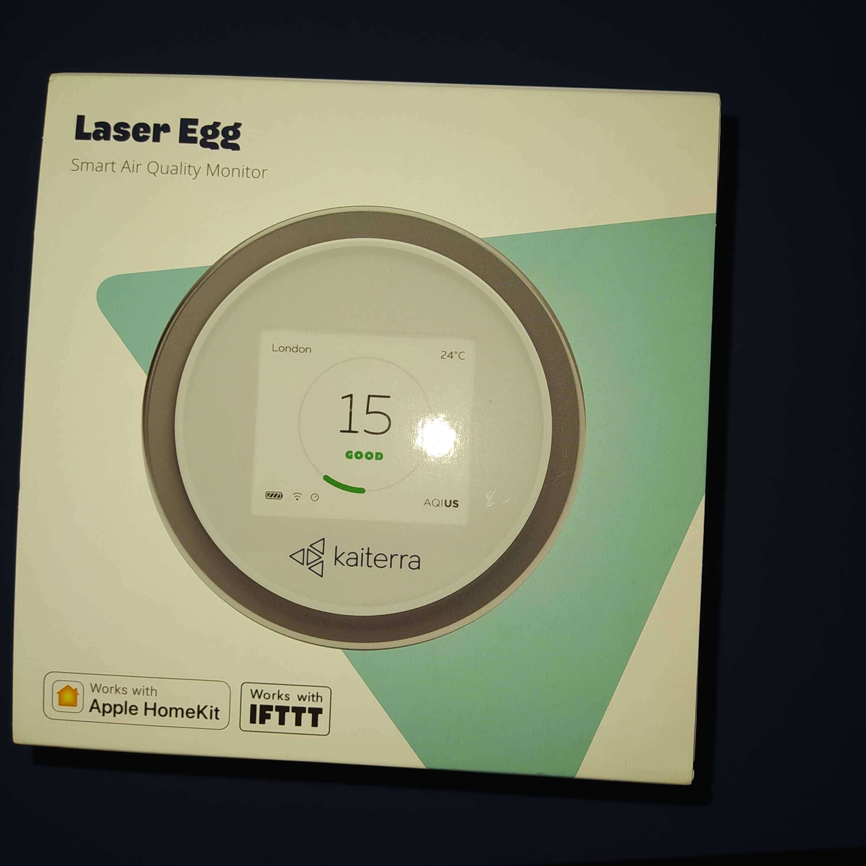 Czujnik smogu, Kaiterra Laser Egg (LE-200),Apple HomeKit,Android,Apple