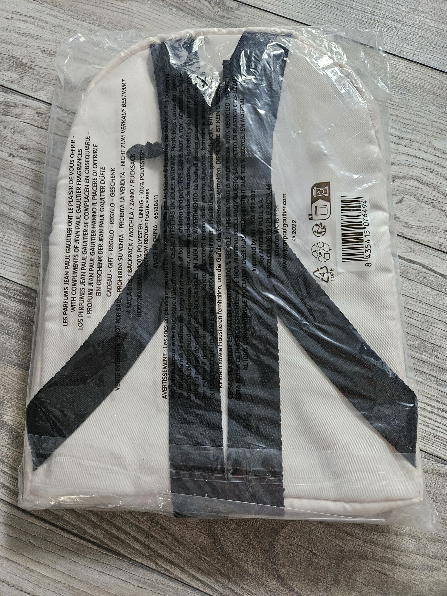 Plecak Jean Paul Gaultier, oryginalny