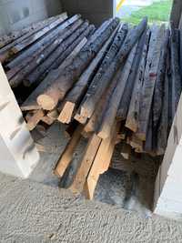Drewniane Stemple Budowlane do 2,5m dlugosci