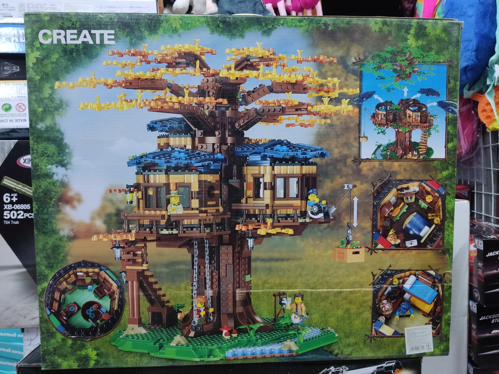 Конструктор Lari 11364 Дом на дереве Майнкрафт Minecraft