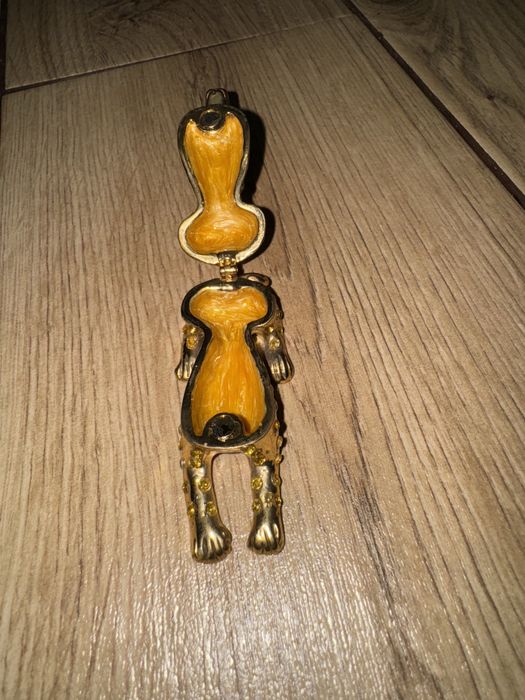 Скринька зі стразами статуетка собоки