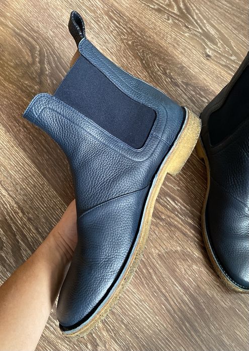 Ботинки челси кожаные BOTTEGA VENETA Оригинал Размер 44