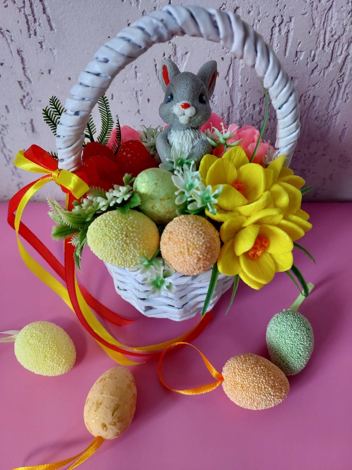 Подарунок до Великодня (на Пасху) - кролик із мила ручної роботи