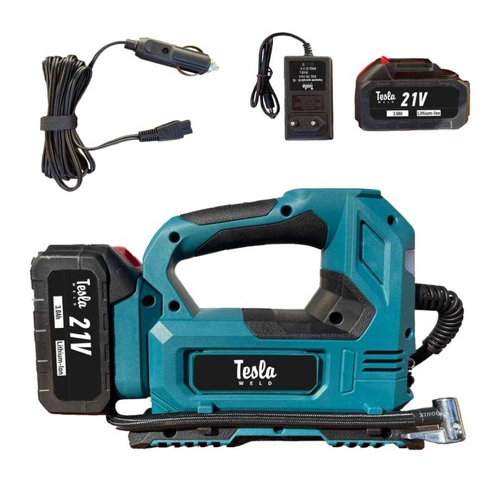 Акумуляторний компресор повітряний Tesla Weld CAC 21