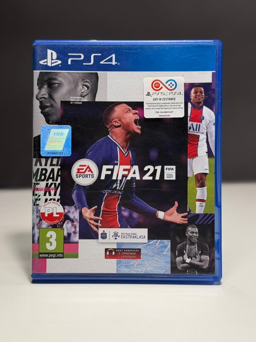Gra Fifa 21 na konsole Ps4