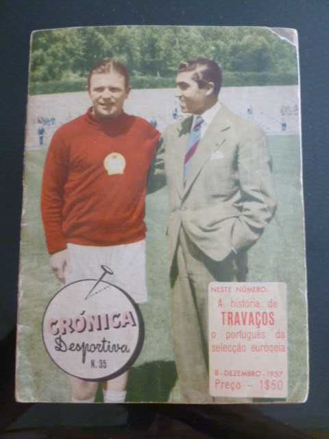 Cronica Desportiva,1957 - A historia de Travaços, S.C.P.