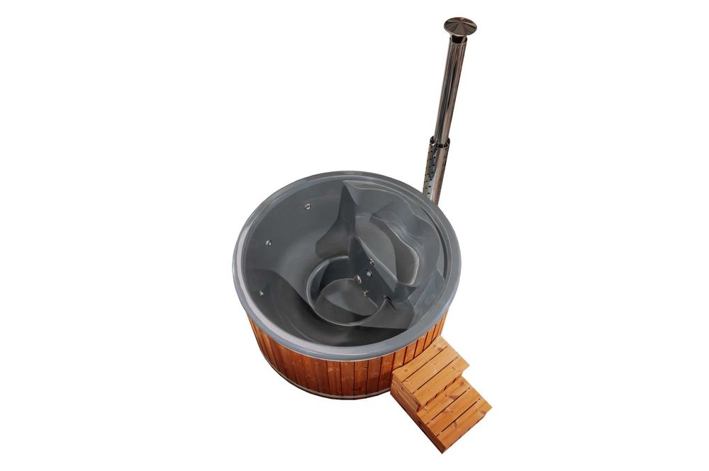 Balia Ogrodowa SPA Jacuzzi Hot Tub Piec stal 316 Dostawa Cała Polska