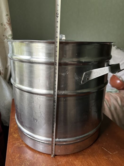 Каструля з нержавійки 30 л