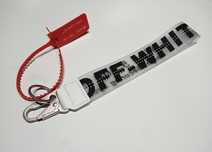 Brelok Off-White industrial keychain