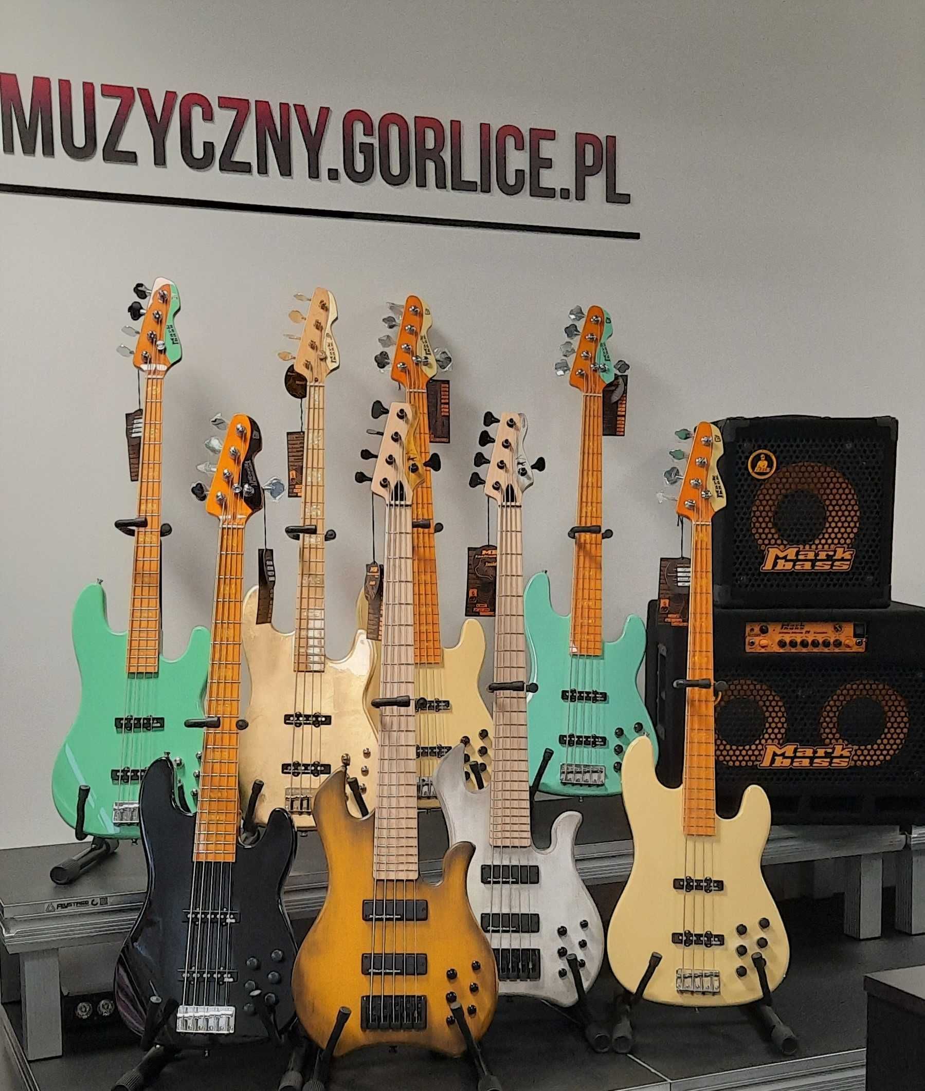 Nowa gitara basowa MB KIMANDU F1 OLD WHITE 4 BK MP