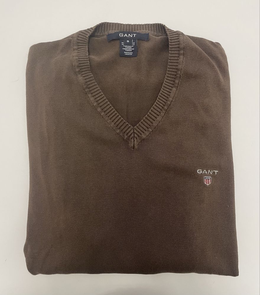 Polo da Gant S castanho