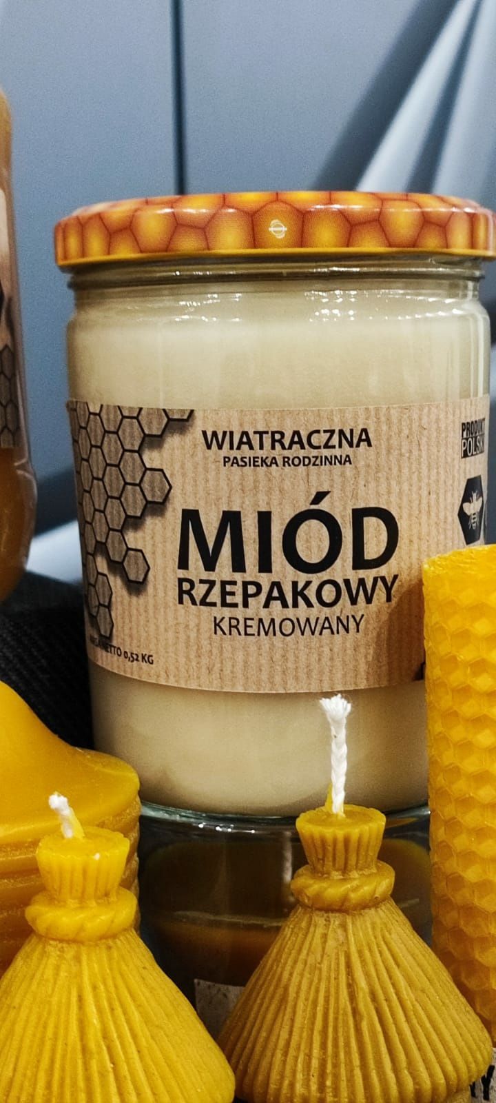 Miód z właśnie pasieki 1 kg