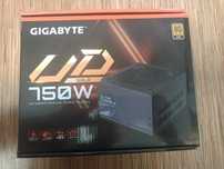 Zasilacz Gigabyte UD750GM 750W, 80 Plus GOLD