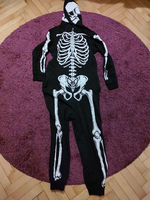 Strój na Halloween kościotrup