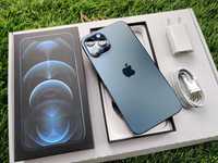 iPhone 12 Pro Max 512GB PACIFIC BLUE NIEBIESKI Bateria 98% Gwarancja