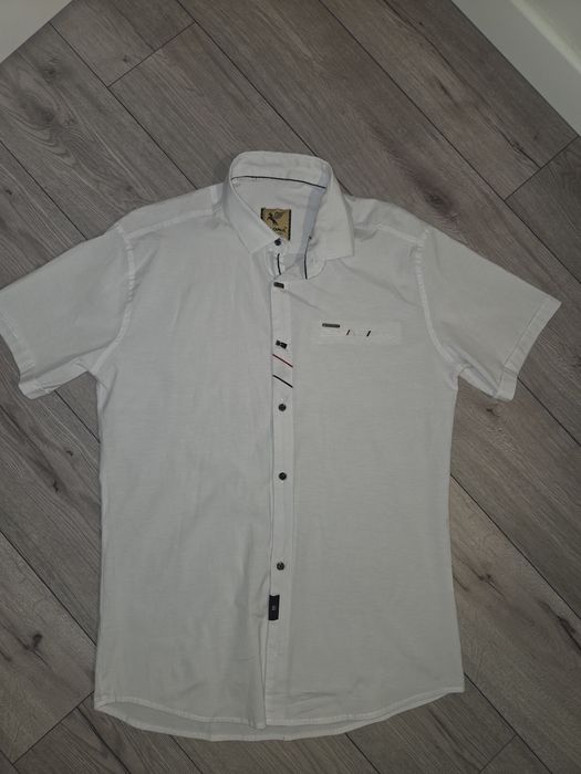 Koszula męska na krótki rękaw_XL