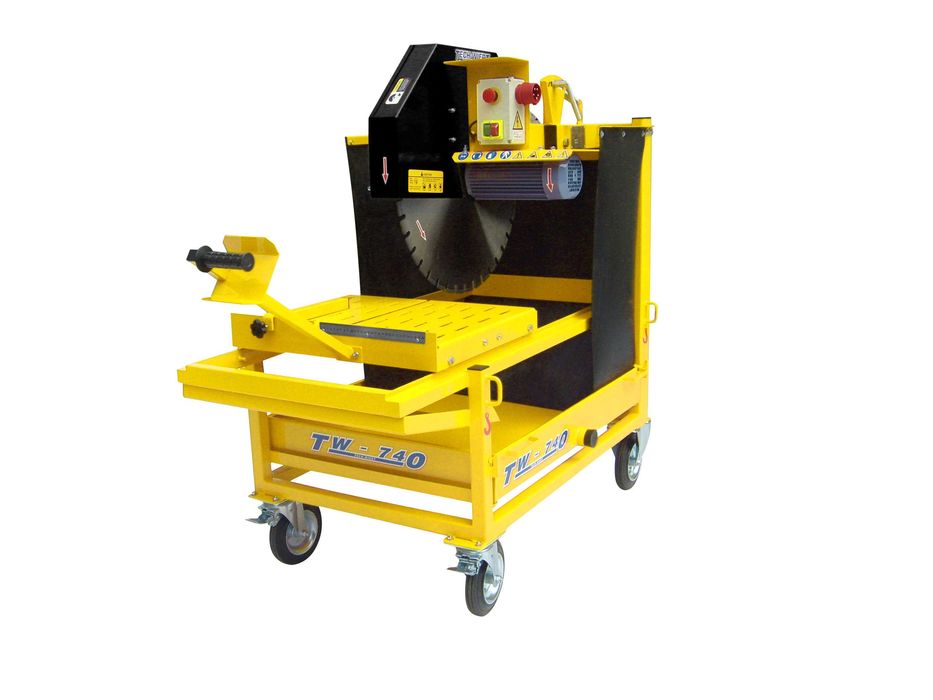 Piła Budowlana Przecinarka stolikowa Piła do pustaków, bloczków, cegły