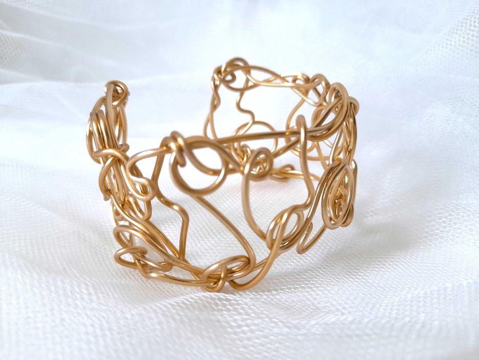 Bracelete artística de cerimónia