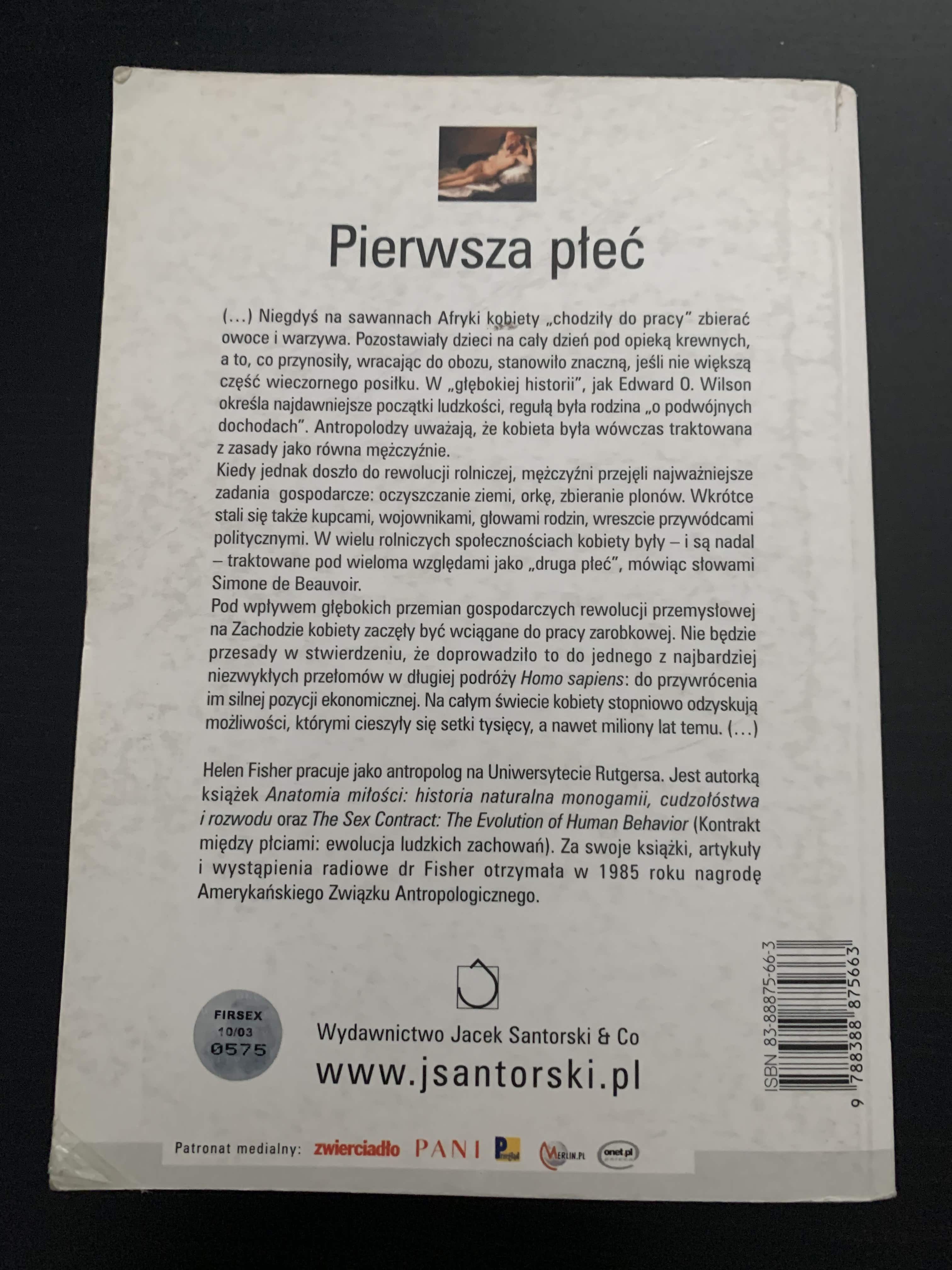 Pierwsza Płeć Helen Fisher
