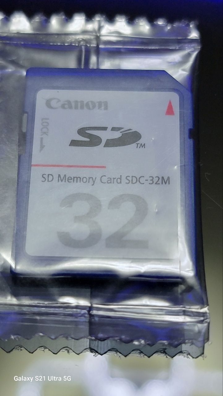 Карта памяти Canon SD 32mb/ San Disk M2 1Gb