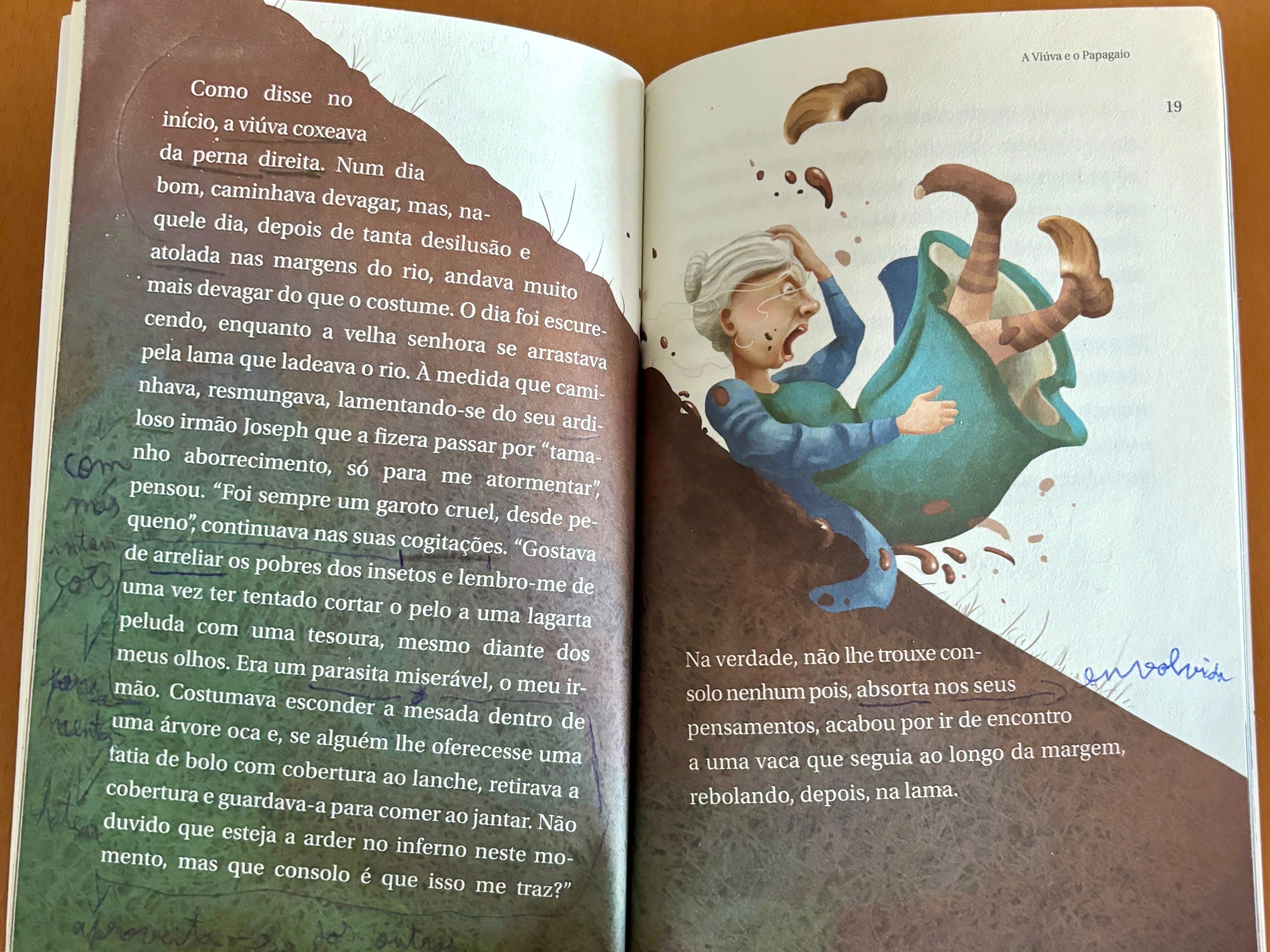 Livro “A Viúva e o Papagaio “ - PNL do 5.º ano