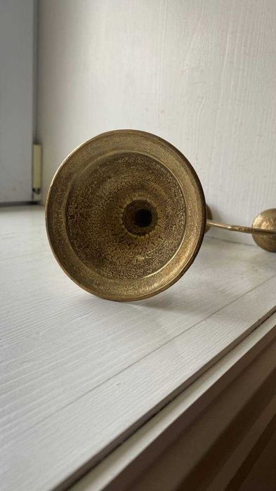 Бронзовый подсвечник на 3 свечи