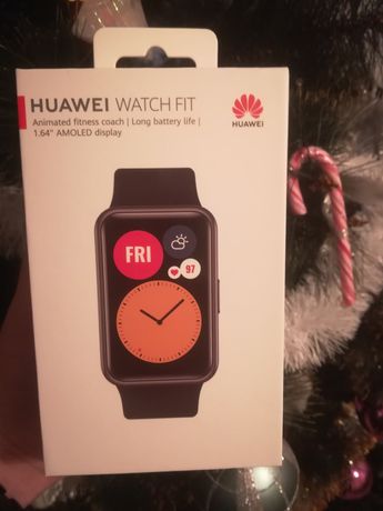 Okazja smartwatch HUAWEI WATCH FIT BLACK