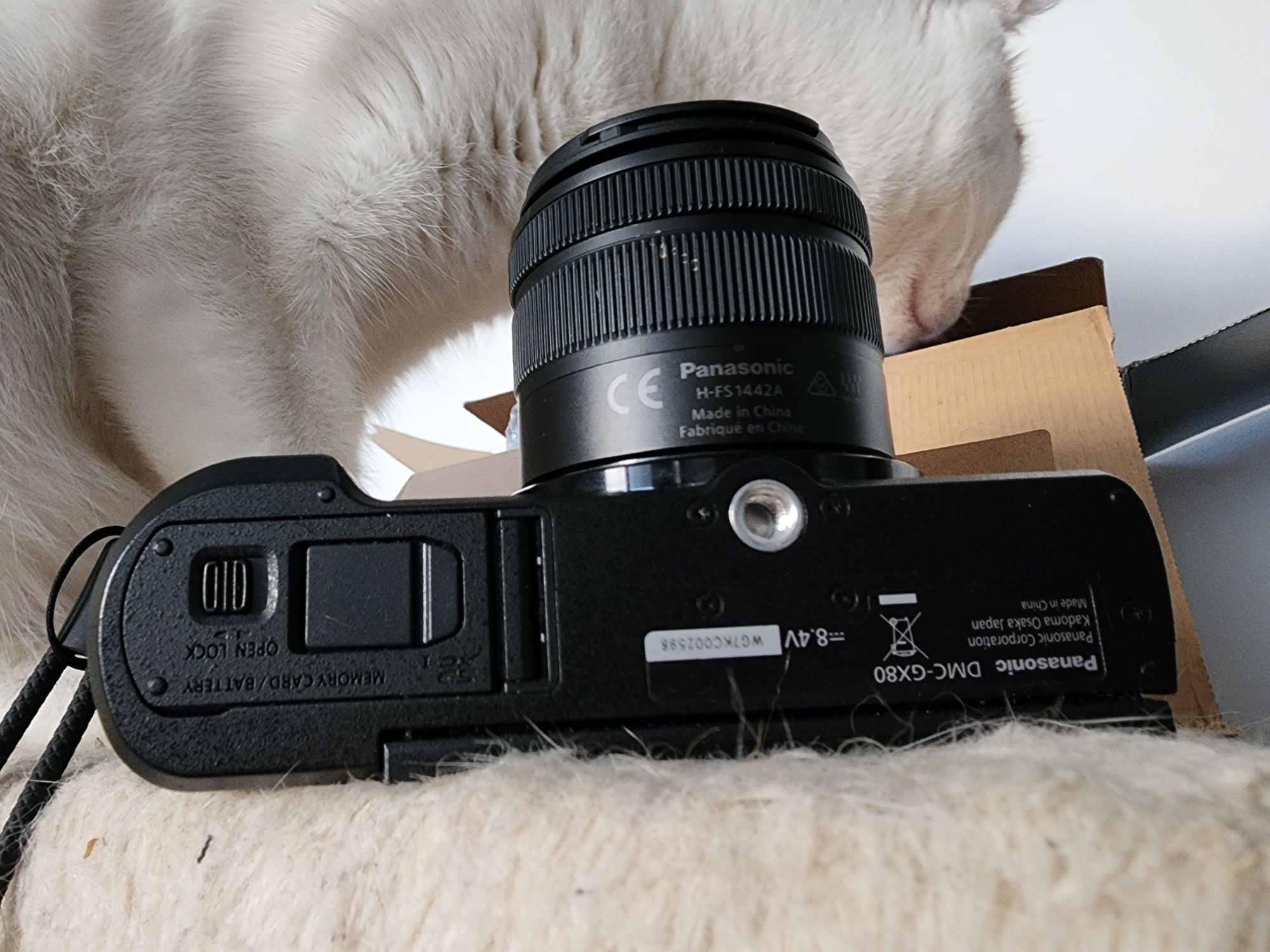 Aparat Panasonic gx80 + obiektyw 14-42mm