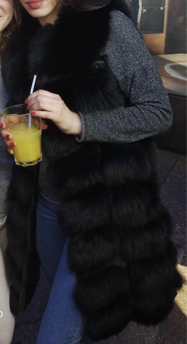 Жилетка из песца